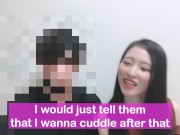 Answer for the Finish of Blowjob - Gokkun or Bukkake？ 13/16