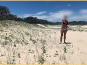 Wife Shows Tits On Public Beach | Best Tits On Beach 3/16