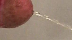 Step brother pissing in shower 
