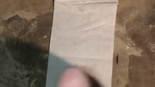 Happy New Year cumshot