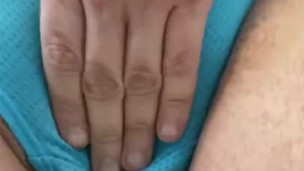 Peeing my panties and playing a little 