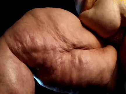 AWESOME Body Worship Slow Mo Ssbbw Goddess Big Tits And Super Belly Play