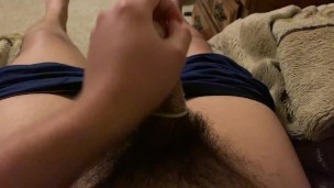 Happy New Years!! Jerking and Cumming in Condom Before Playing Minecraft