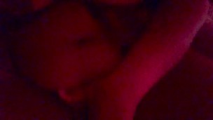 Black BBW watches her husband cheat and plays with her pussy