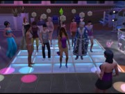 Sex with Santa after the disco. fucks a student | whims sims 4 2/16