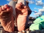 First day at the beach for my feet in 2021!! Enjoy it!! 6/16