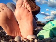 First day at the beach for my feet in 2021!! Enjoy it!! 8/16