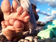 First day at the beach for my feet in 2021!! Enjoy it!! 9/16