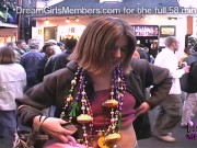 The Party Girl Flashing Goes On Day And Night 16/16