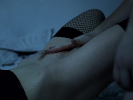 Hardcore fingering and intense orgasm