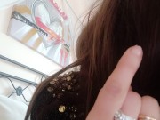 nasal cleansing is just too sensual if Lavinia is doing it 8/16