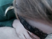 friend's wife turned out to be a whore and emptied my balls in the car 6/16