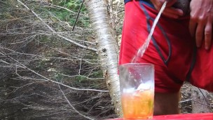 Glass Full Of Rank Dark Yellow PiSS - Will You Drink It?