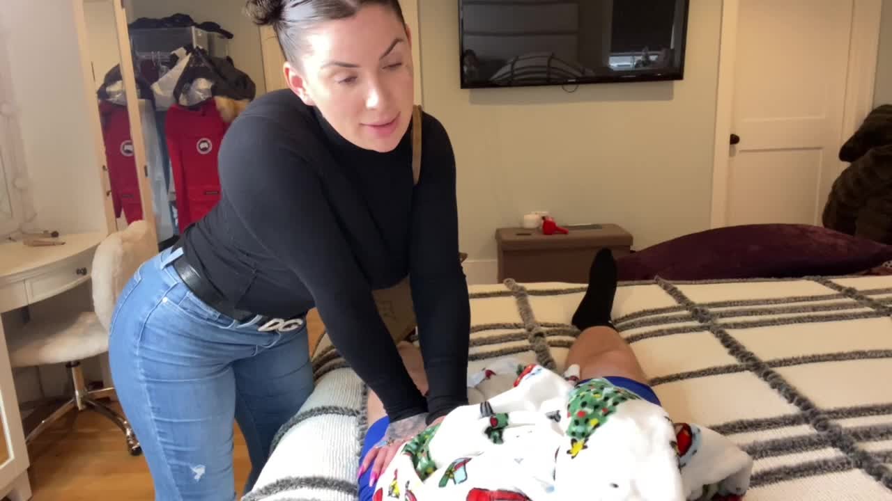 PRANKED STEP MOM FINDS HERSELF IN A STICKY SITUATION. 