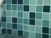 Beautiful foot fetish underwater (pool)