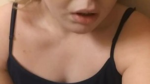 MILF almost caught sending videos on IG