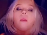 stepmoms Late night sneaky tits&pussy tease play!