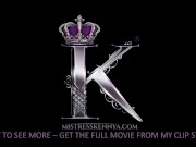 What Mistress Kennya expects from a slave preview 16/16