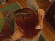 LadyOfDiamonds 2020 cum in hair intense compilation 8/16