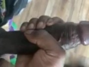 Me stroking my dick