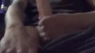 Big dick white boy stroking cock until he explodes