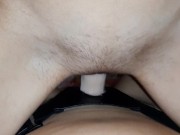 Жгучая брюнетка скачет сверху на мне и кончает - IkaSmokS 1/16