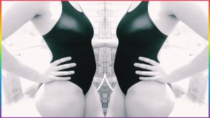 Mirrored Bathing Suit Inflation