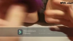 Homemade Amateur POV Squirt Session. Boyfriend toys me to squirting before pounding me raw.