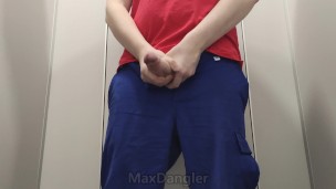 Wanking at work in my uniform again [4K]