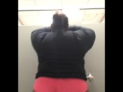 Shaking Ass in Grocery Store Bathroom