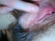 Onlyfans ManyVids Camgirl PinkMoonLust Plays Tiny Titties Small Breasts Gapes Hirsute Hairiest Pussy 15/16