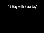 Foursome Hotel Fuck Fest With PAWG Sara Jay & Alura Jenson! 1/16