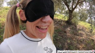 Real Orgasm With Dick In My Mouth - I love that sound - MILF masturbation blowjob YummyCouple