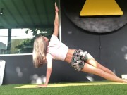 Gina Gerson working out 13/16