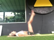 Gina Gerson working out 15/16