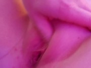 Moaning loud while being played with 3/16