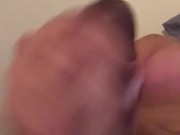 Young man masturbates to porn