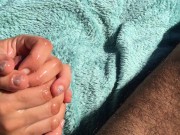 Hand job cum shot compilation 12/16