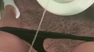 Soft Tranny Cock Pissing 