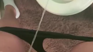 Soft Tranny Cock Pissing 