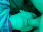 Daddy throat fucks me  6/16