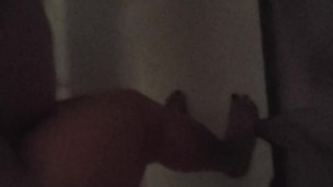Amateur sex in the shower and sucking cock out of the shower part 1