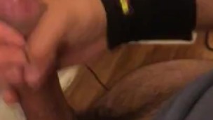 Jerking of in my stepmothers office