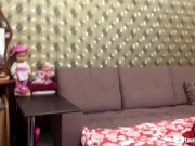 Redhead girlfriend gets bonked hard in doggy 4/16