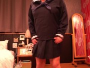 筋トレコスプレセーラー服女子高生パンチラ巨乳イメージビデオ - Screenshot 12 of 16 - HD