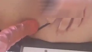 sissy dildo solo play