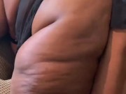 BIG BOOTY BBW GETS FUCKED BY A BIG DICK (Sexy BBW Fucks BBC) @1macmillion 7/16