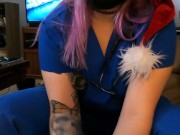 Holiday Nurse Handjob 2020 - 4K 11/16