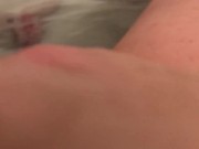 Playing with my pussy in the bath tub 14/16