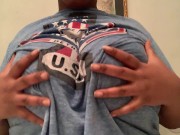 Playing With My Knockers For You 3/16